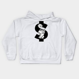 losing your mind for money Kids Hoodie